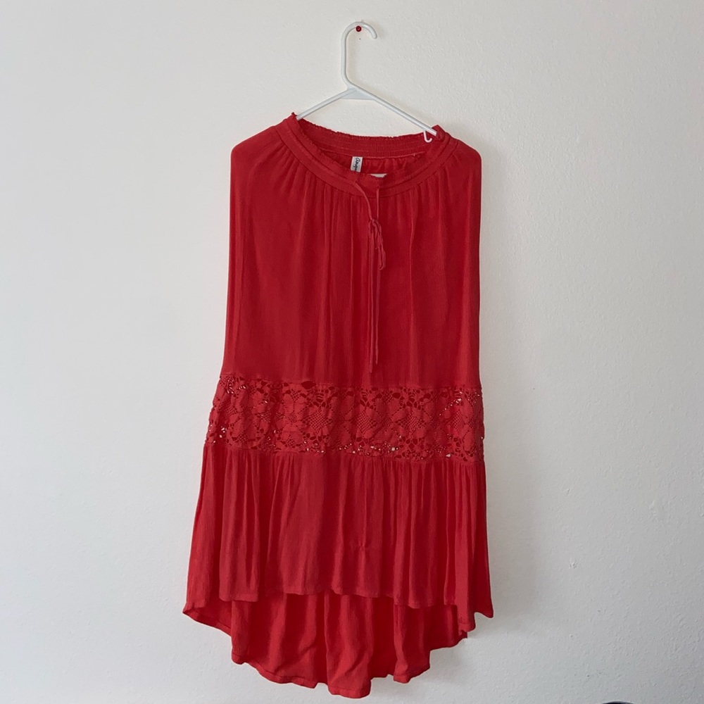 Coral Maxi skirt
